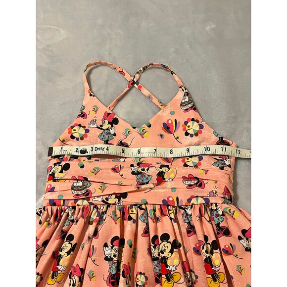 Hand Made Disney Custom Minnie Mickey Easter Egg Hunt Dress NWT Sz 6 Disney - Picture 4 of 8